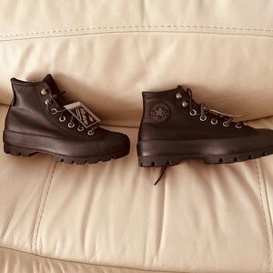 Converse all start high Chuck waterproof Platform Black Sneakers women size 6